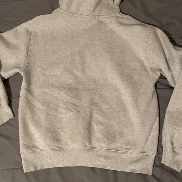 Aritzia Heather Cloud White Perfect Fit Hoodie - Picture 4 of 7